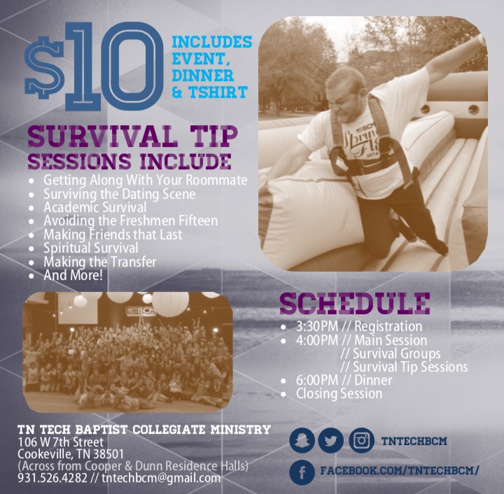 Freshmen Survival-back